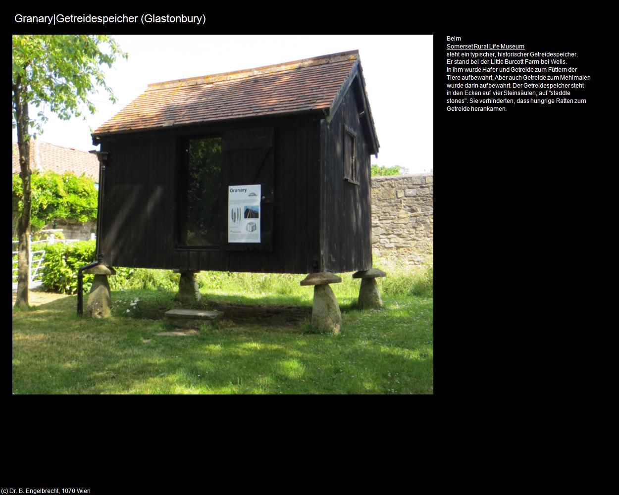 Granary|Getreidespeicher  (Glastonbury, England) in Kulturatlas-ENGLAND und WALES(c)B.Engelbrecht