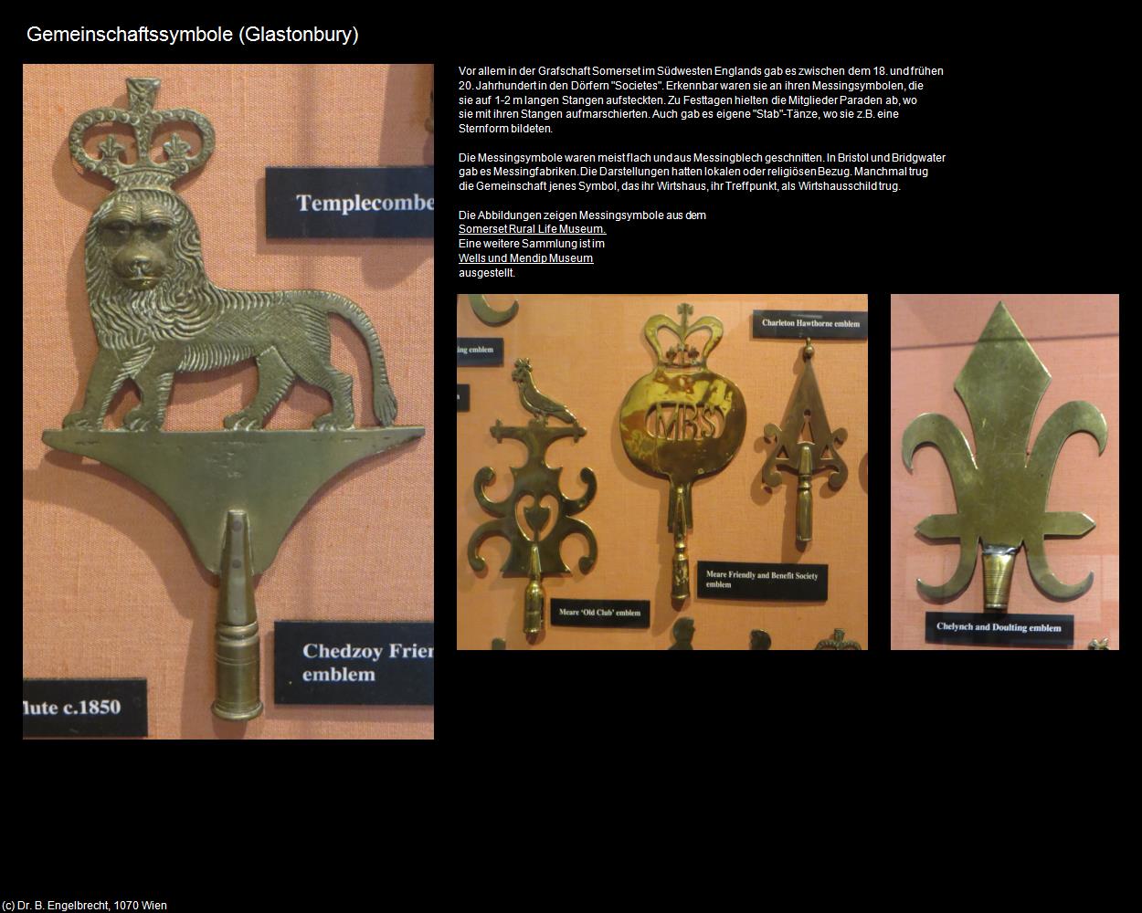 Gemeinschaftssymbole (Glastonbury, England) in Kulturatlas-ENGLAND und WALES(c)B.Engelbrecht