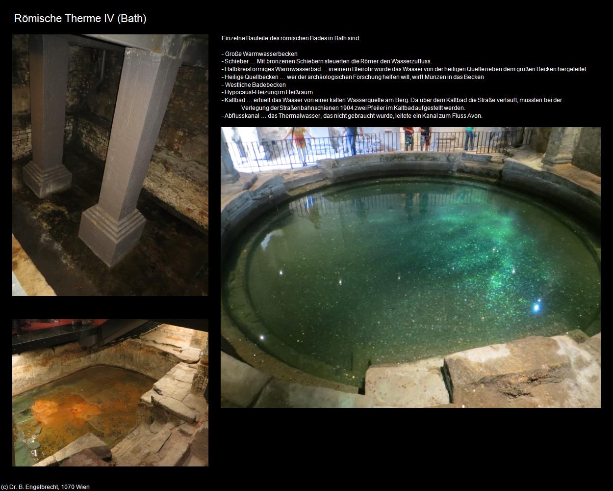 Römische Therme IV (Bath, England) in Kulturatlas-ENGLAND und WALES