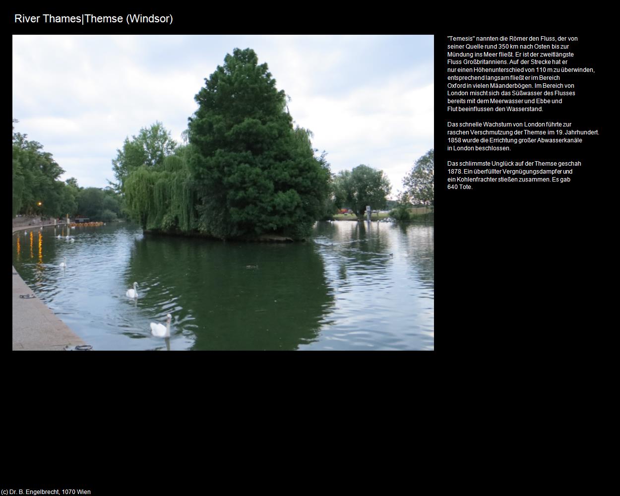 River Thames|Themse (Windsor, England) in Kulturatlas-ENGLAND und WALES