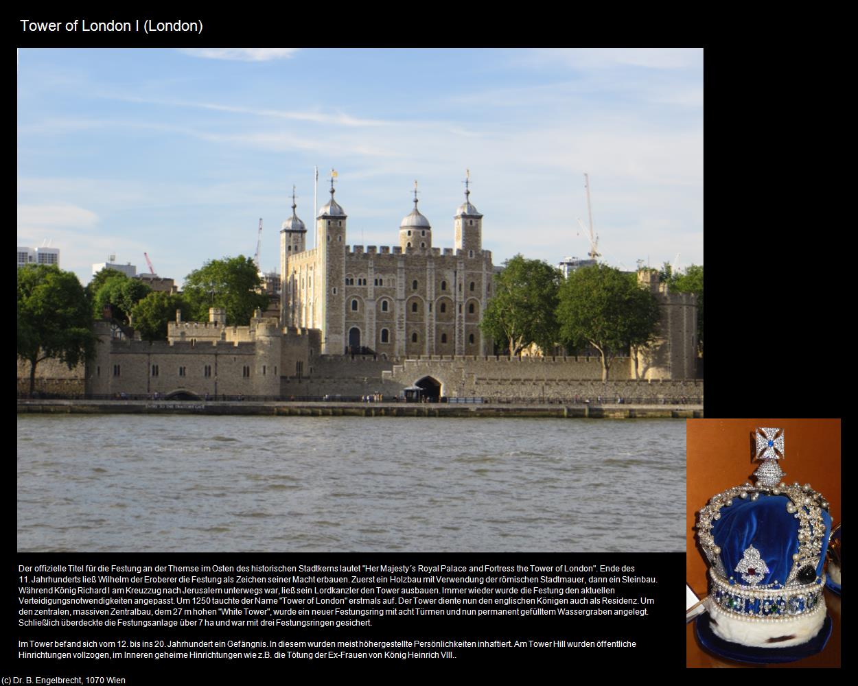 Tower of London I (London, England) in Kulturatlas-ENGLAND und WALES