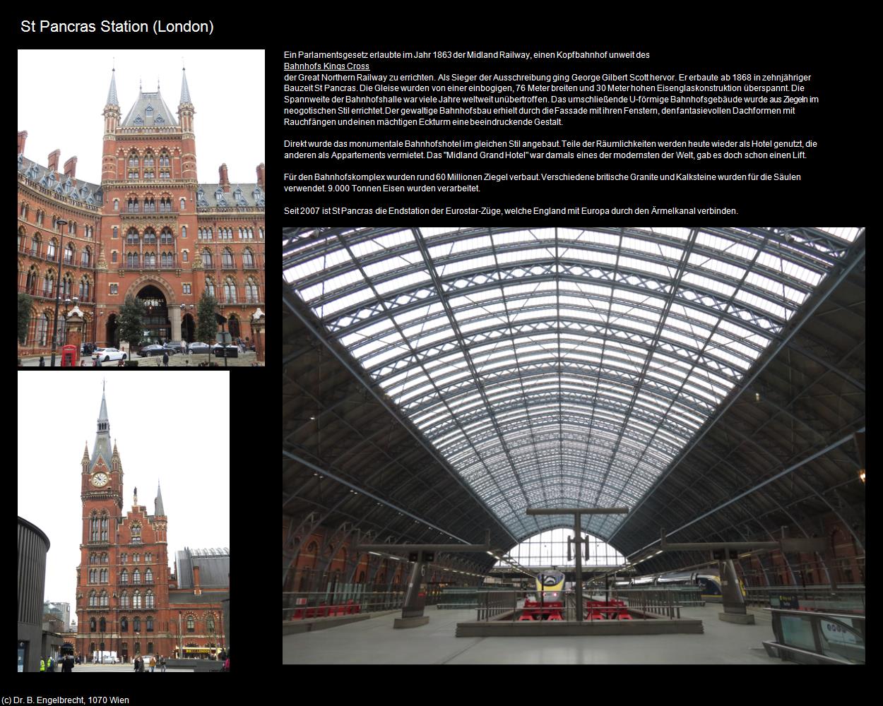 St Pancras Station (London, England) in Kulturatlas-ENGLAND und WALES(c)B.Engelbrecht
