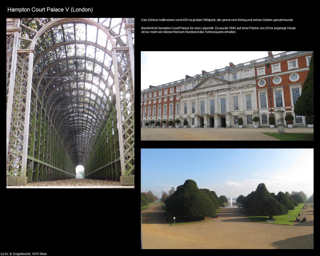 Hampton Court Palace V (London, England) in Kulturatlas-ENGLAND und WALES