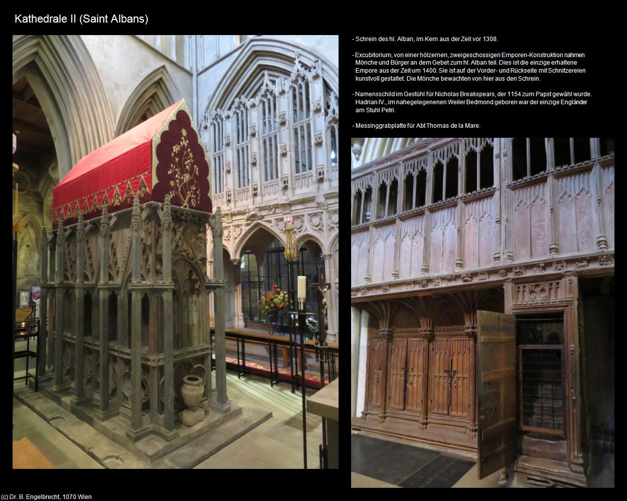 Kathedrale II (Saint Albans, England) in Kulturatlas-ENGLAND und WALES