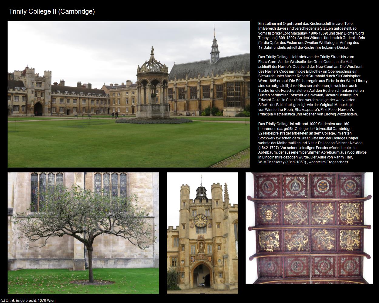 Trinity College II (Cambridge, England) in Kulturatlas-ENGLAND und WALES