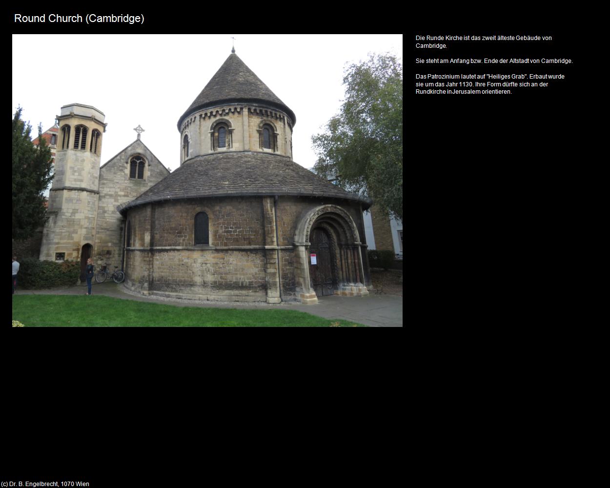 Round Church (Cambridge, England) in Kulturatlas-ENGLAND und WALES