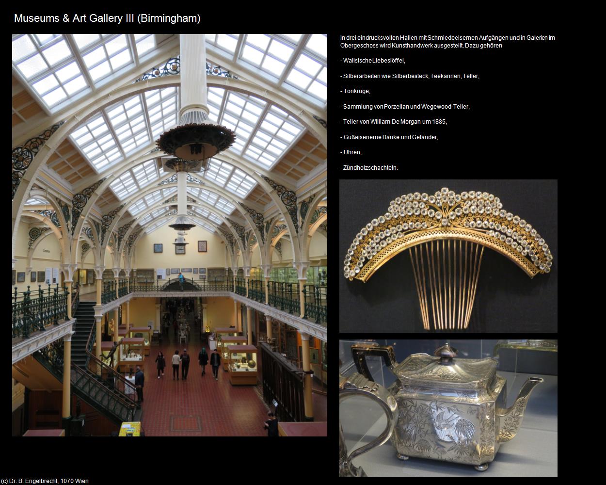 Museums & Art Gallery III (Birmingham, England) in Kulturatlas-ENGLAND und WALES