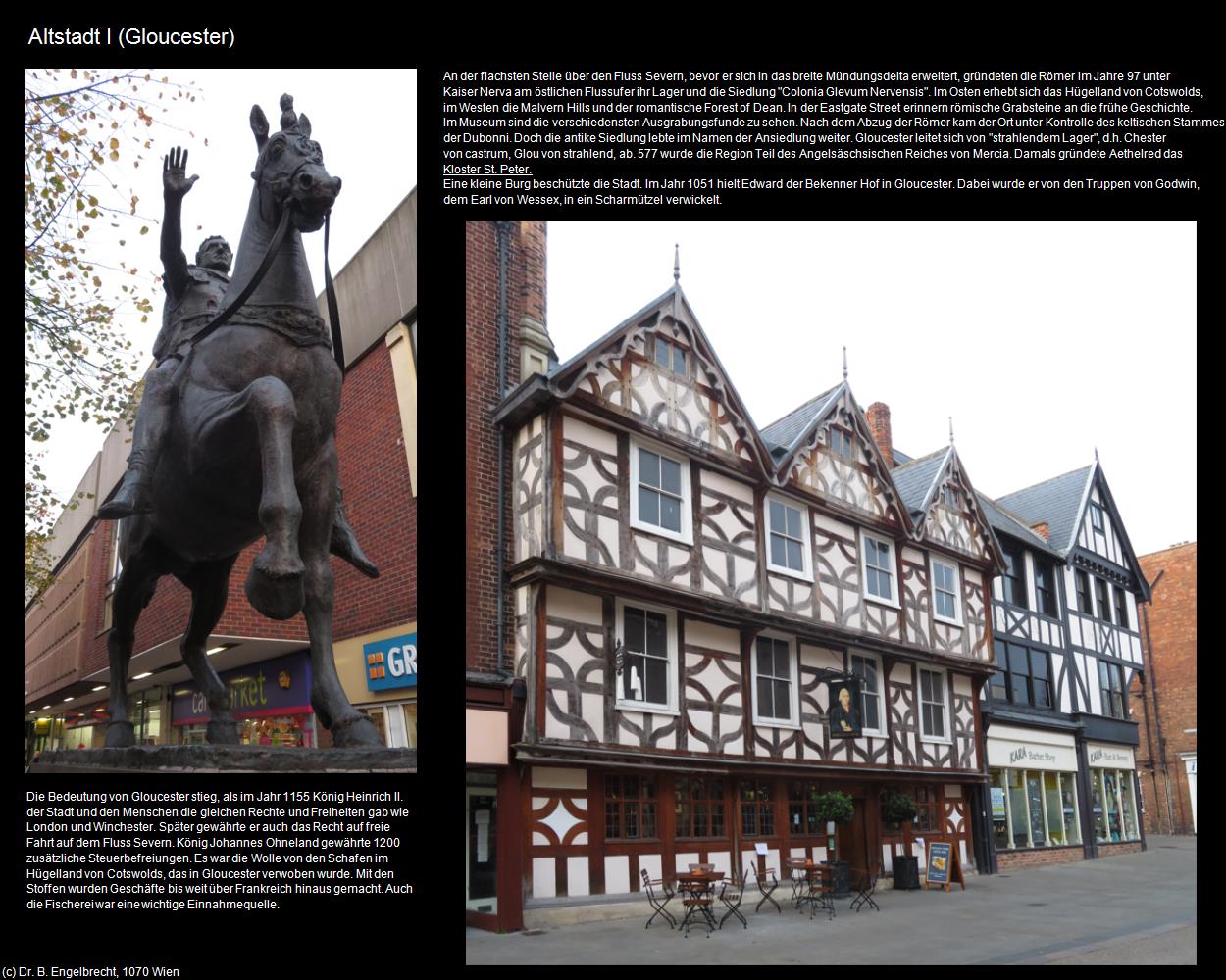 Altstadt I (Gloucester, England) in Kulturatlas-ENGLAND und WALES(c)B.Engelbrecht