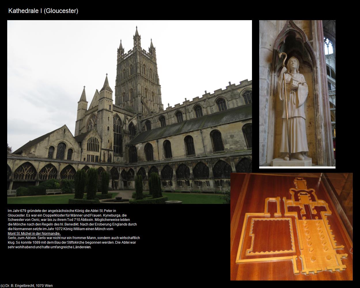 Kathedrale I (Gloucester, England) in Kulturatlas-ENGLAND und WALES(c)B.Engelbrecht