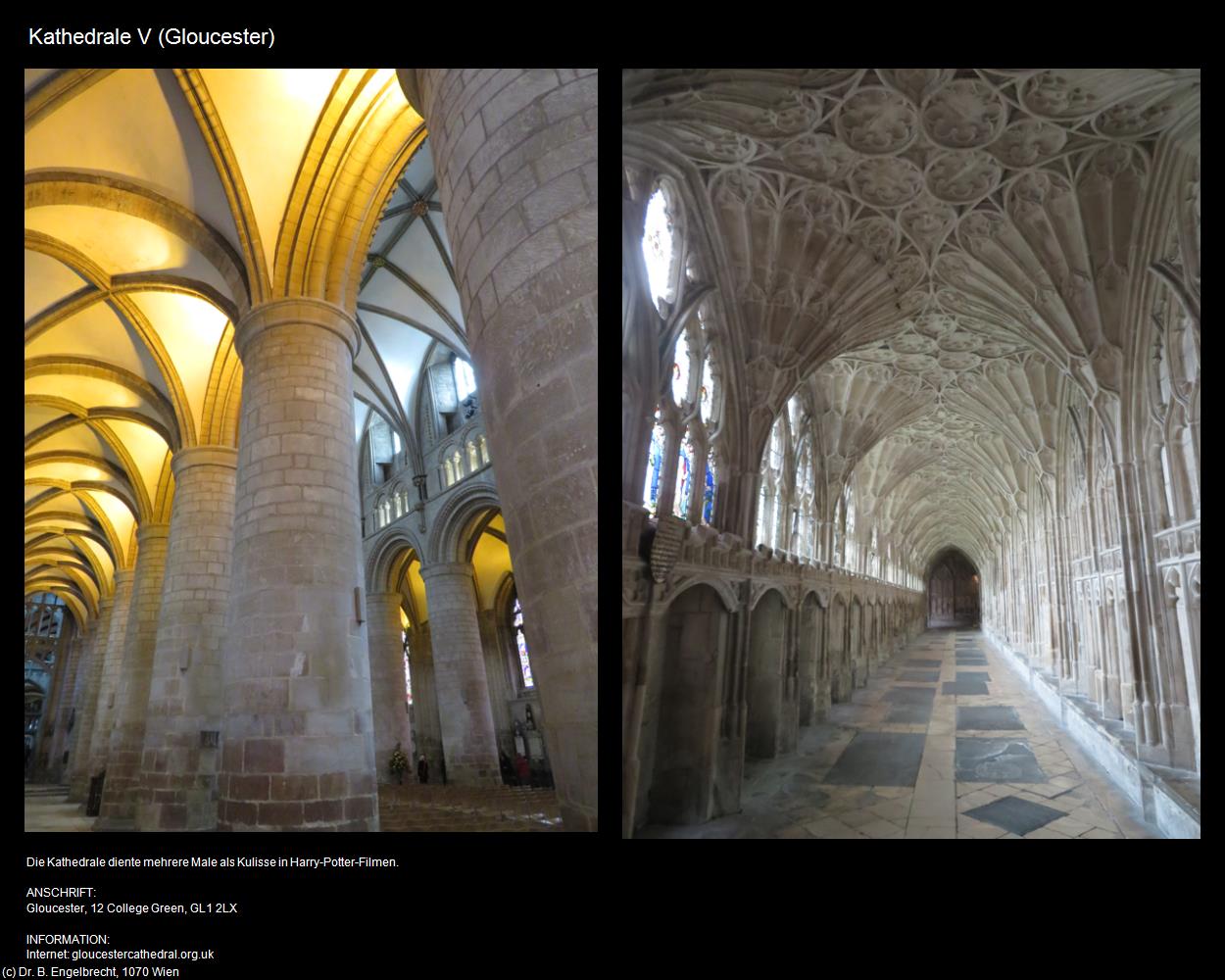 Kathedrale V  (Gloucester, England) in Kulturatlas-ENGLAND und WALES