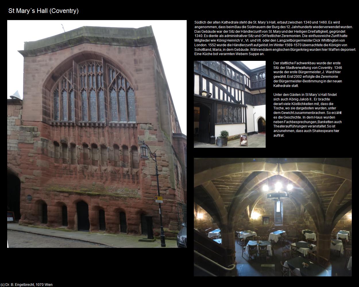 St Mary‘s Hall  (Coventry, England      ) in Kulturatlas-ENGLAND und WALES