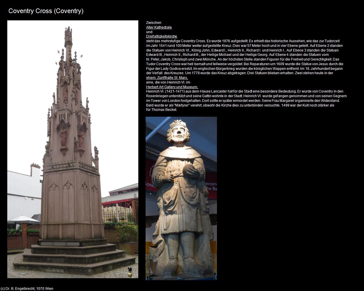 Coventry Cross (Coventry, England      ) in Kulturatlas-ENGLAND und WALES(c)B.Engelbrecht