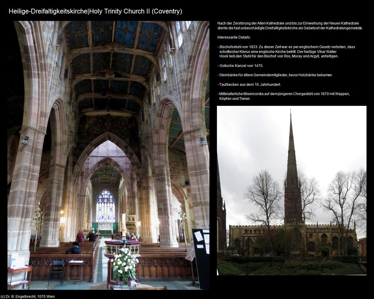 Heilige-Dreifaltigkeitskirche|Holy Trinity Church II             (Coventry, England      ) in Kulturatlas-ENGLAND und WALES