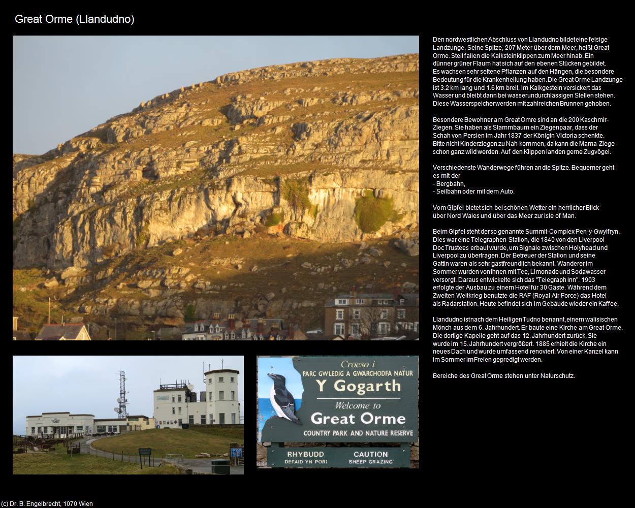 Great Orme  (Llandudno, Wales) in Kulturatlas-ENGLAND und WALES