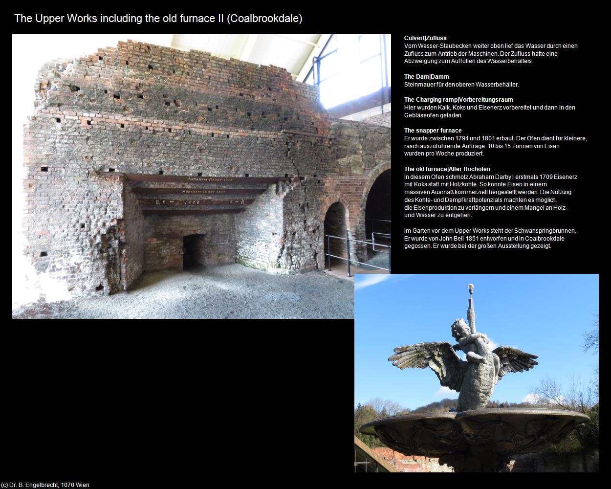 The Upper Works including the old furnace II  (Coalbrookdale, England) in Kulturatlas-ENGLAND und WALES