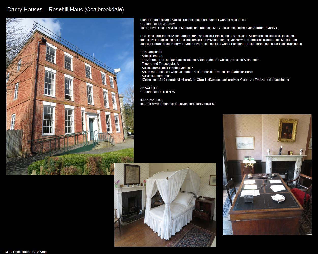 Darby Houses - Rosehill Haus  (Coalbrookdale, England) in Kulturatlas-ENGLAND und WALES(c)B.Engelbrecht