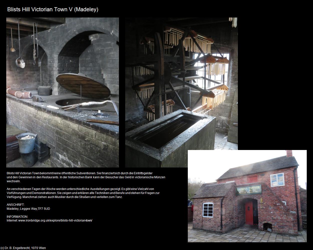 Blists Hill Victorian Town V  (Madeley, England) in Kulturatlas-ENGLAND und WALES