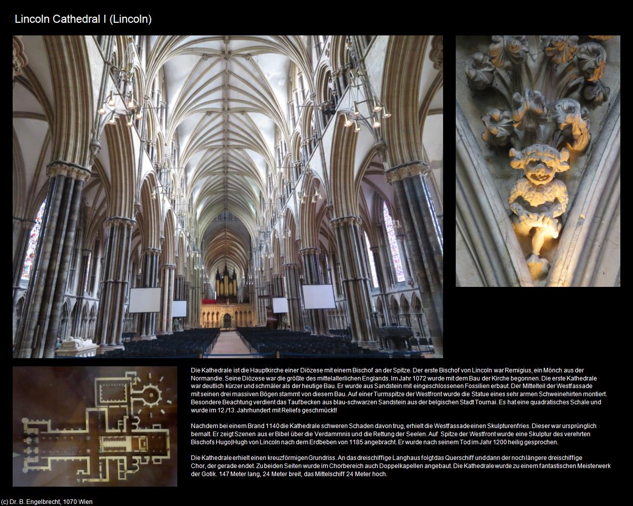 Lincoln Cathedral I  (Lincoln, England) in Kulturatlas-ENGLAND und WALES
