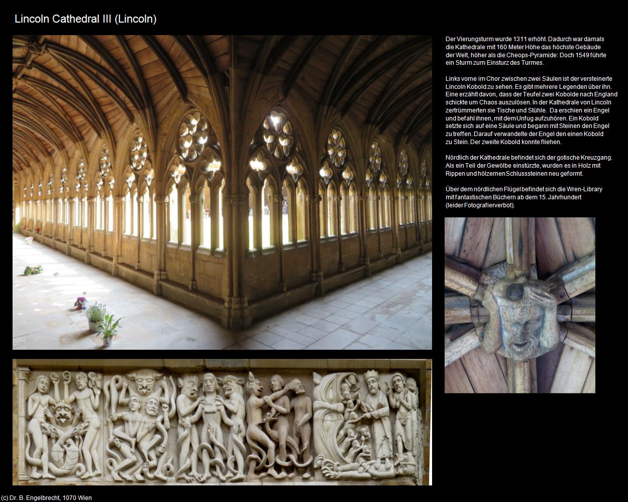 Lincoln Cathedral III  (Lincoln, England) in Kulturatlas-ENGLAND und WALES