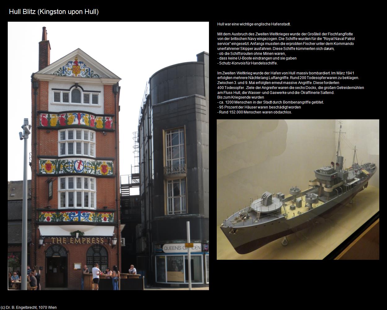 Hull Blitz  (Kingston upon Hull, England) in Kulturatlas-ENGLAND und WALES