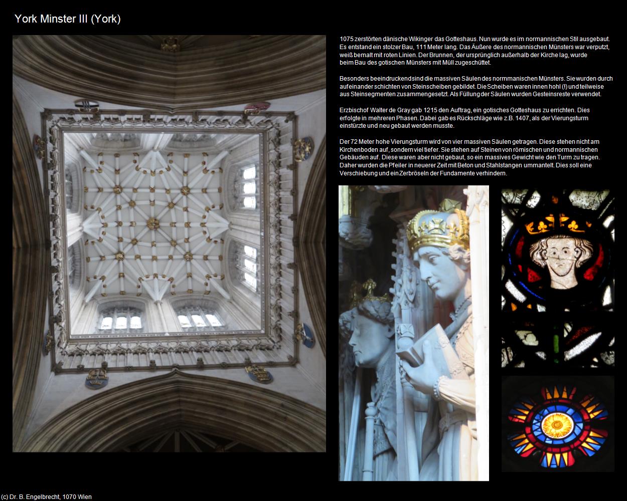 York Minster III (York, England) in Kulturatlas-ENGLAND und WALES