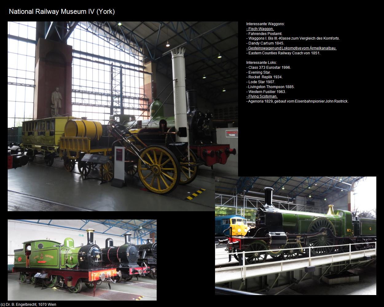 National Railway Museum IV  (York, England) in Kulturatlas-ENGLAND und WALES(c)B.Engelbrecht