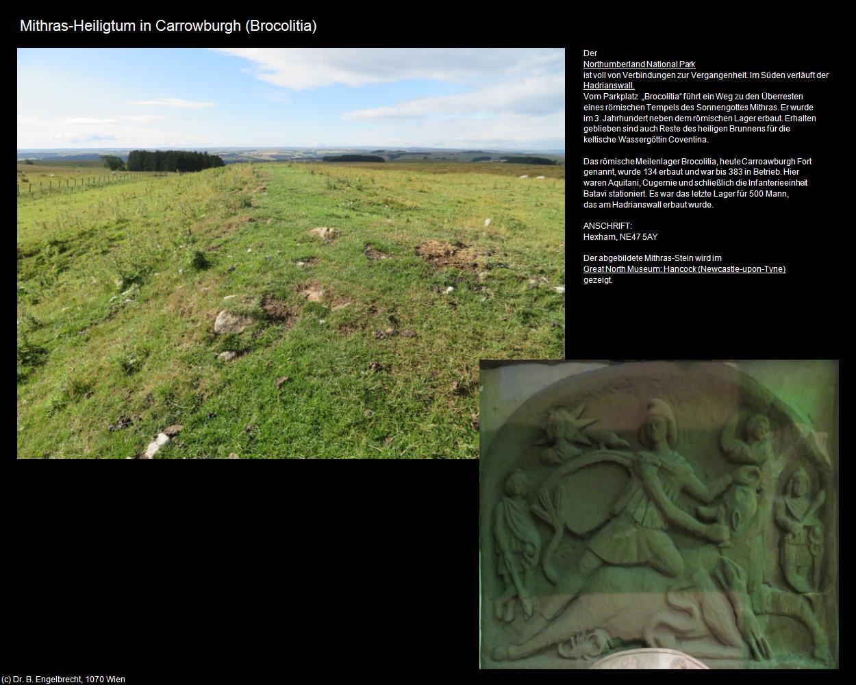 Mithras-Heiligtum (Carrowburgh) (Newbrough, England) in Kulturatlas-ENGLAND und WALES(c)B.Engelbrecht