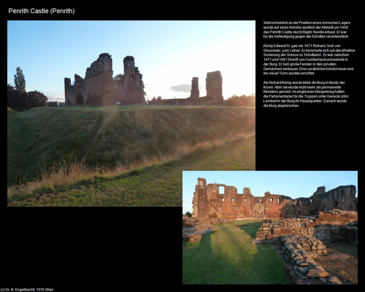 Penrith Castle (Penrith, England) in Kulturatlas-ENGLAND und WALES