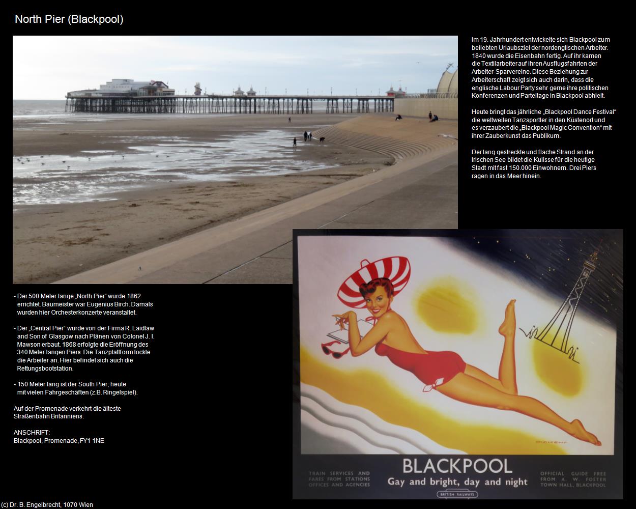 North Pier  (Blackpool, England ) in Kulturatlas-ENGLAND und WALES