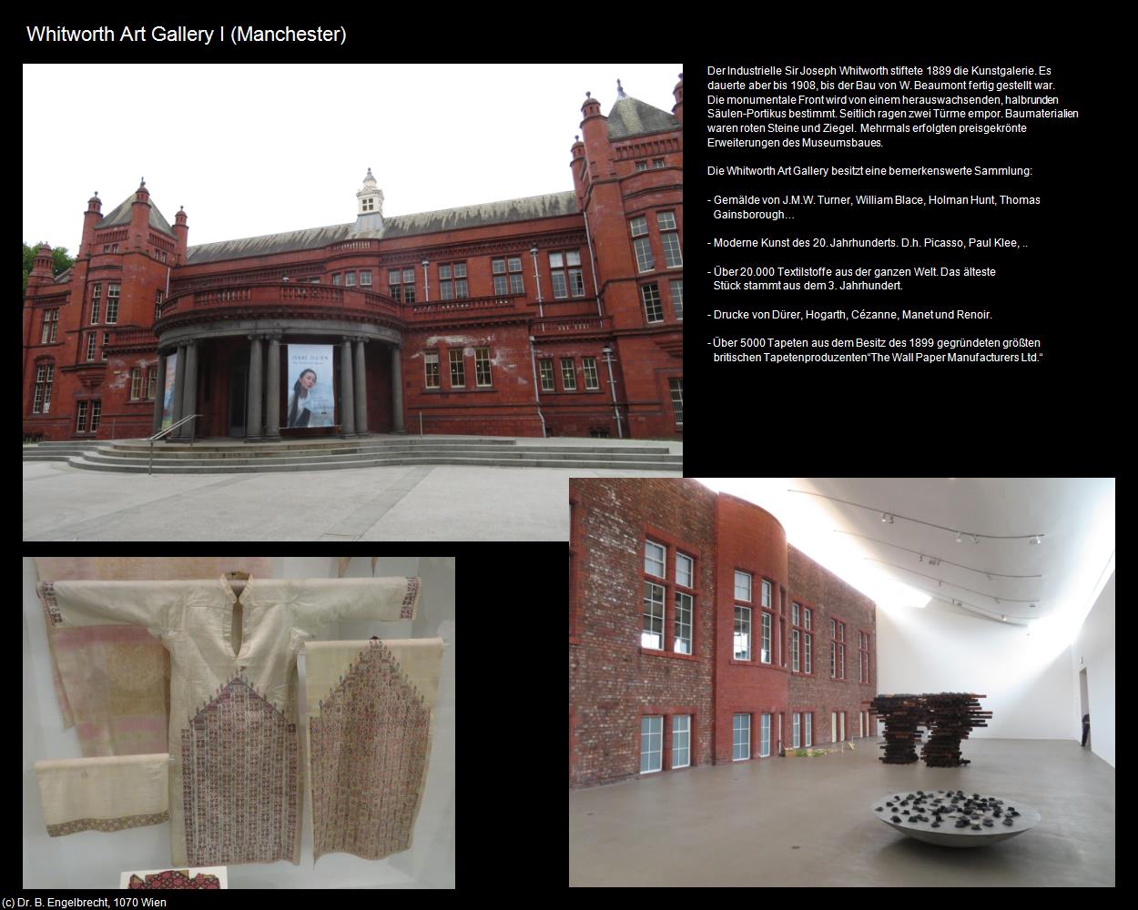 Whitworth Art Gallery I (Manchester, England  ) in Kulturatlas-ENGLAND und WALES