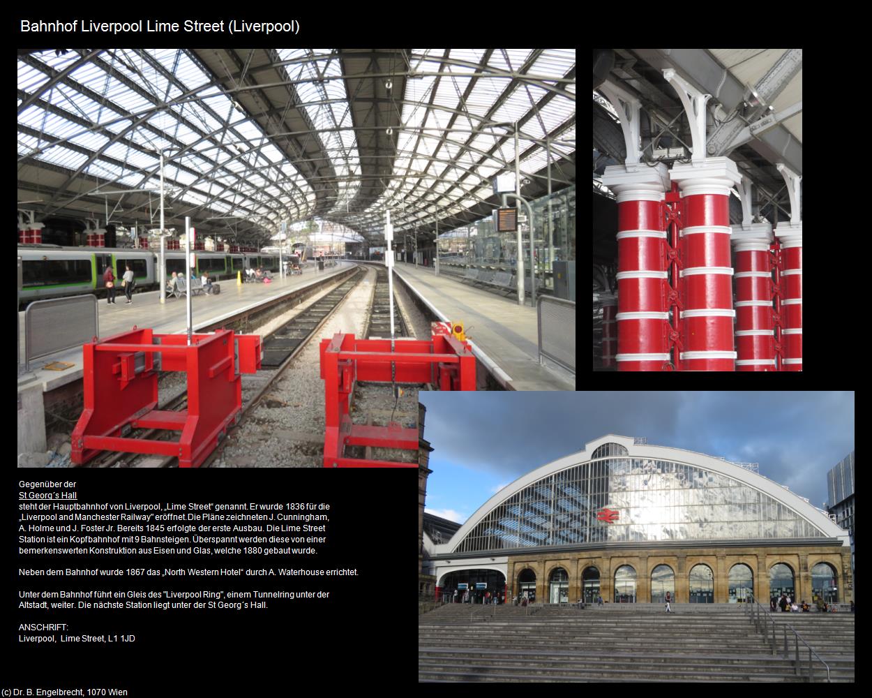 Bahnhof Liverpool Lime Street            (Liverpool, England) in Kulturatlas-ENGLAND und WALES(c)B.Engelbrecht