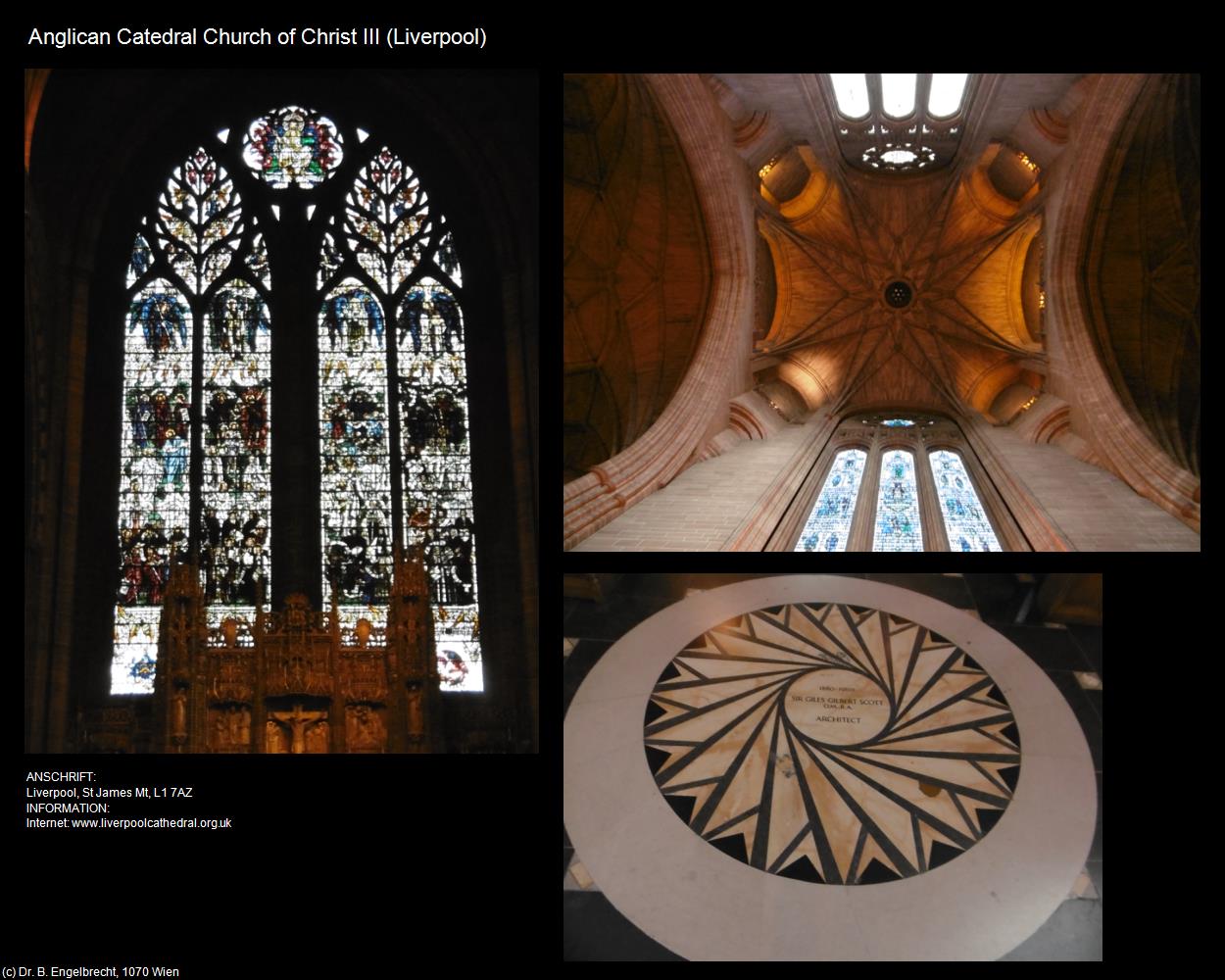 Anglican Catedral Church of Christ III           (Liverpool, England) in Kulturatlas-ENGLAND und WALES
