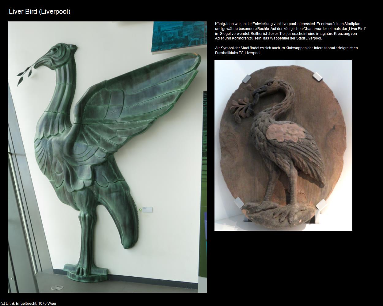 Liver Bird   (Liverpool, England) in Kulturatlas-ENGLAND und WALES