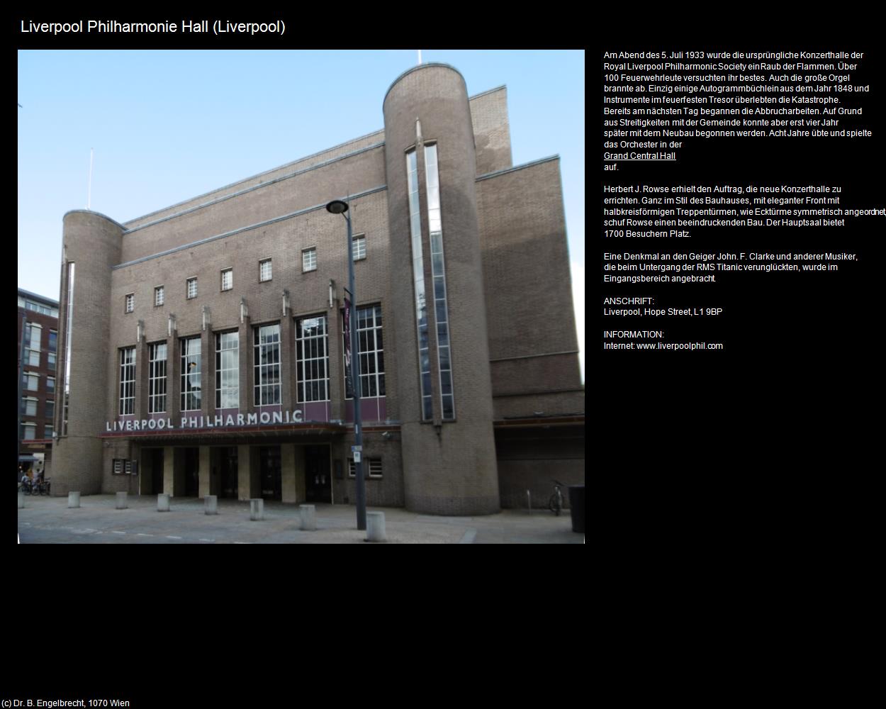 Liverpool Philharmonie Hall   (Liverpool, England) in Kulturatlas-ENGLAND und WALES(c)B.Engelbrecht