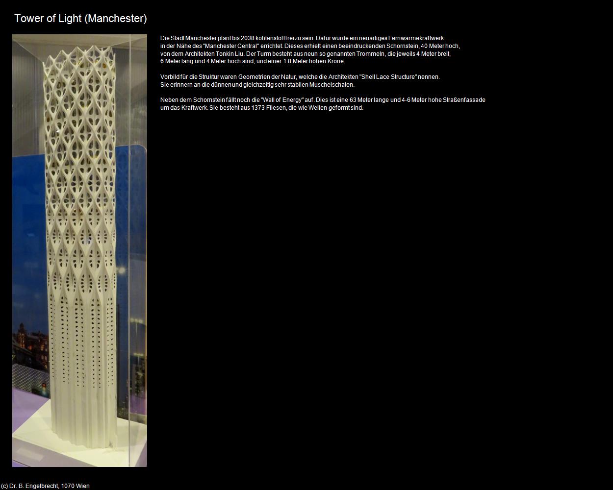 Tower of Light (Manchester, England  ) in Kulturatlas-ENGLAND und WALES