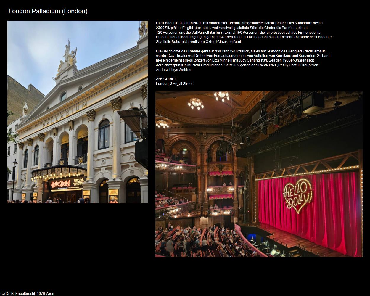 London Palladium (London, England) in Kulturatlas-ENGLAND und WALES