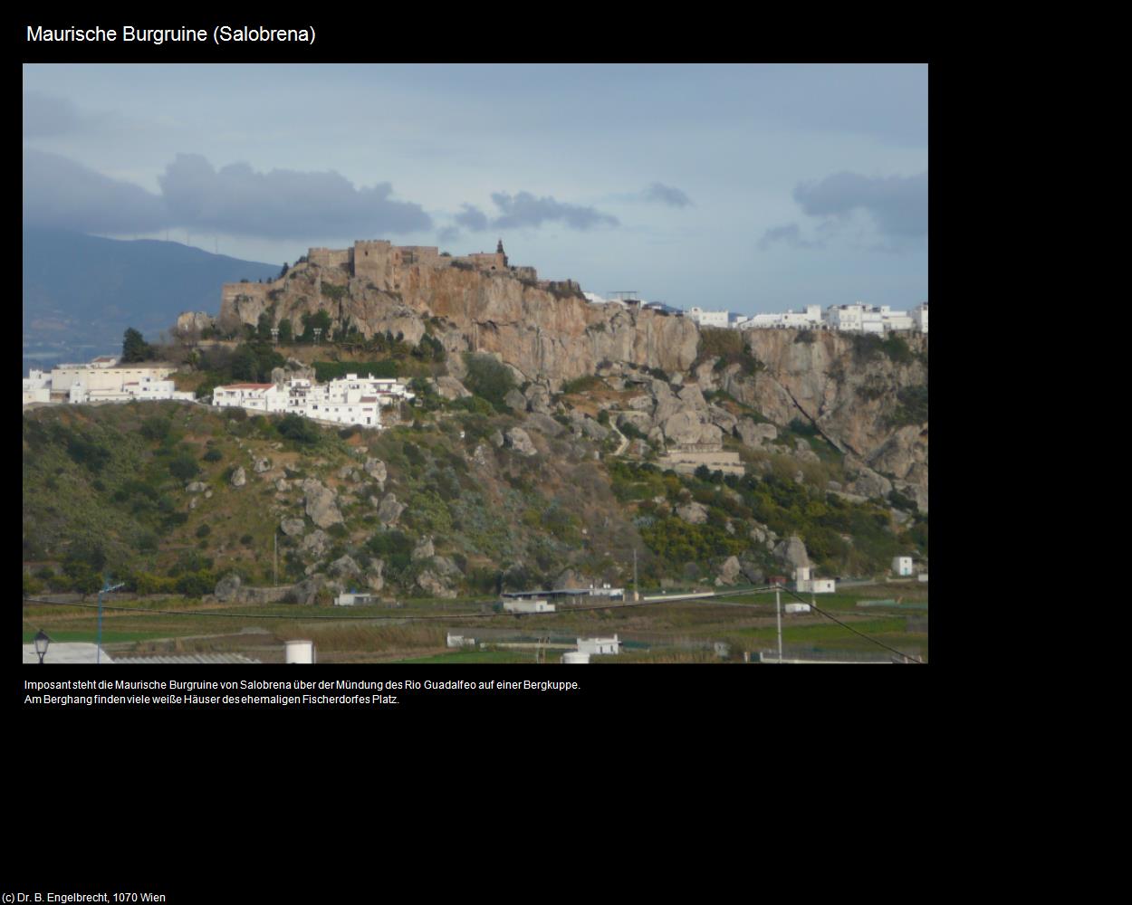 Maurische Burgruine (Salobrena) in Kulturatlas-SPANIEN-ANDALUSIEN