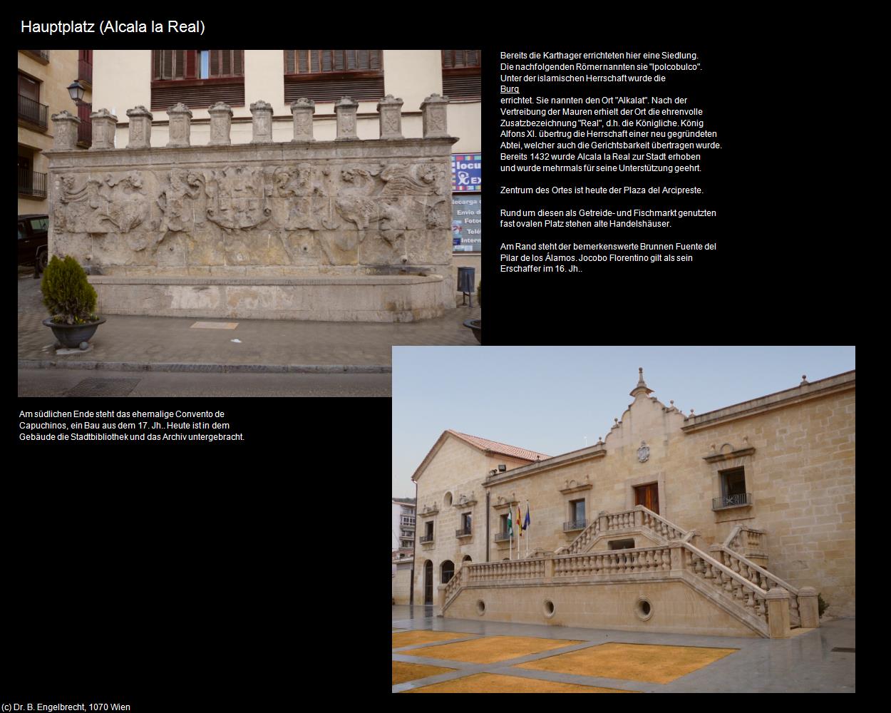 Hauptplatz (Alcala la Real) in Kulturatlas-SPANIEN-ANDALUSIEN(c)B.Engelbrecht