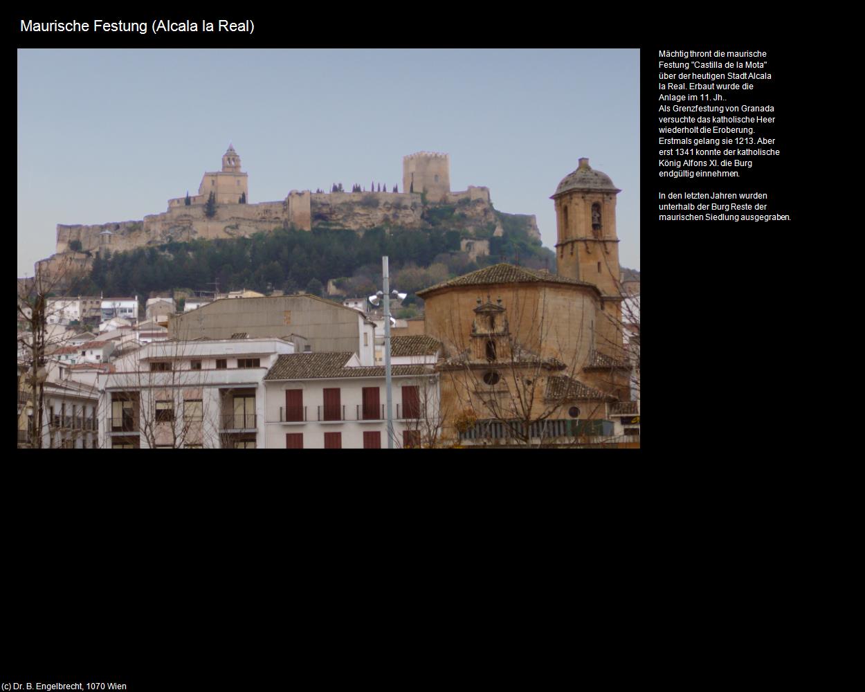 Maurische Festung (Alcala la Real) in Kulturatlas-SPANIEN-ANDALUSIEN