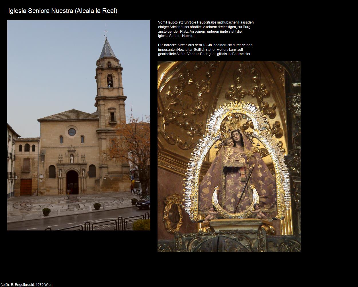 Iglesia Seniora Nuestra (Alcala la Real) in Kulturatlas-SPANIEN-ANDALUSIEN