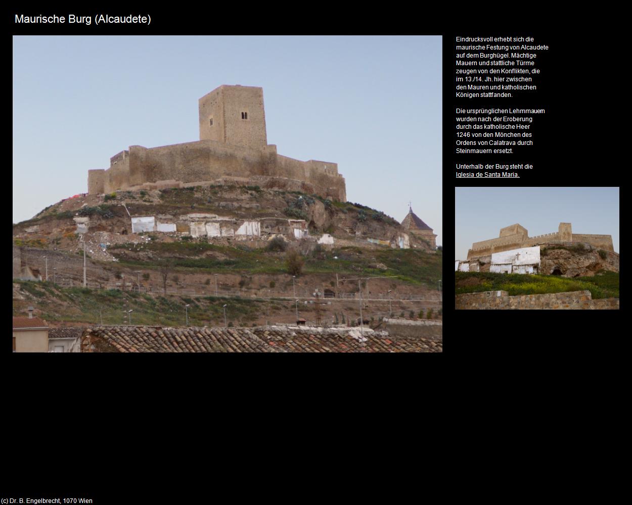 Maurische Burg (Alcaudete) in Kulturatlas-SPANIEN-ANDALUSIEN(c)B.Engelbrecht