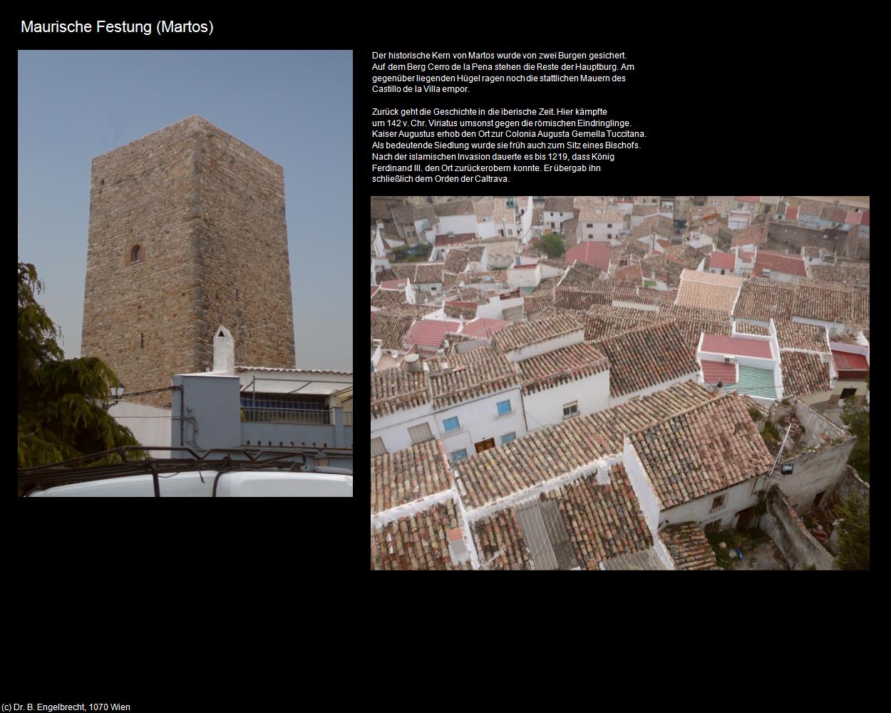 Maurische Festung (Martos) in Kulturatlas-SPANIEN-ANDALUSIEN