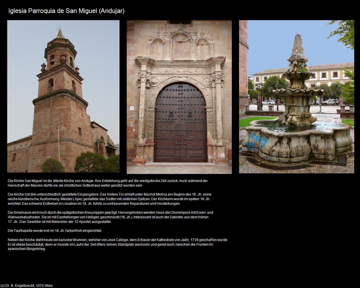 Iglesia Parroquia de San Miguel (Andujar) in Kulturatlas-SPANIEN-ANDALUSIEN