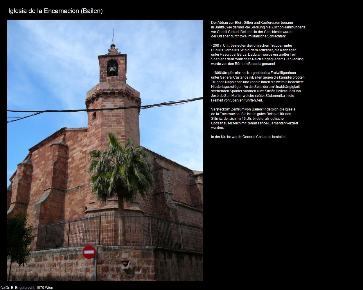 Iglesia de la Encarnacion (Bailen) in Kulturatlas-SPANIEN-ANDALUSIEN