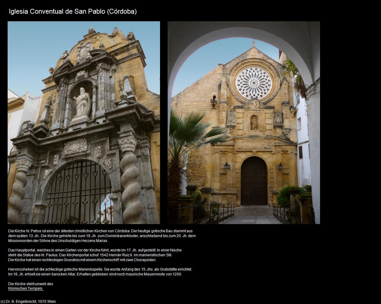 Iglesia Conventual de San Pablo (Córdoba) in Kulturatlas-SPANIEN-ANDALUSIEN(c)B.Engelbrecht