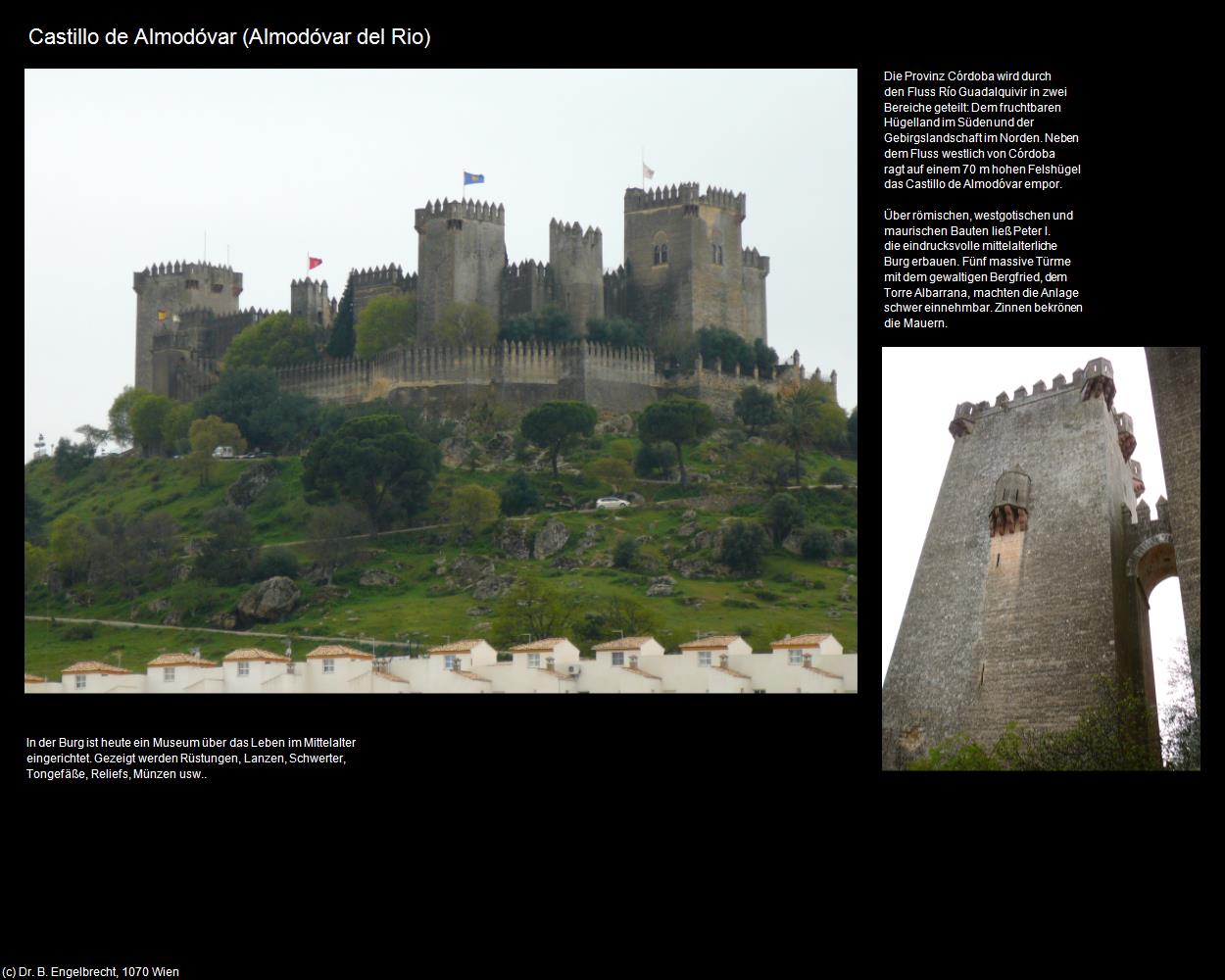 Castillo de Almodóvar  (Almodóvar del Rio) in Kulturatlas-SPANIEN-ANDALUSIEN