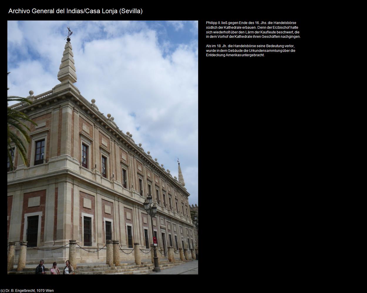 Archivo General del Indias/Casa Lonja (Sevilla) in ANDALUSIEN