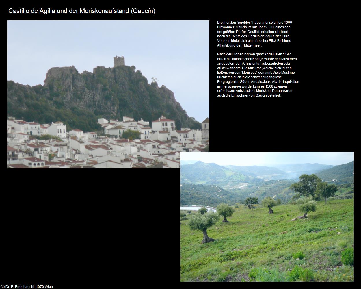 Castillo de Agilla und der Moriskenaufstand (Gaucín) in Kulturatlas-SPANIEN-ANDALUSIEN