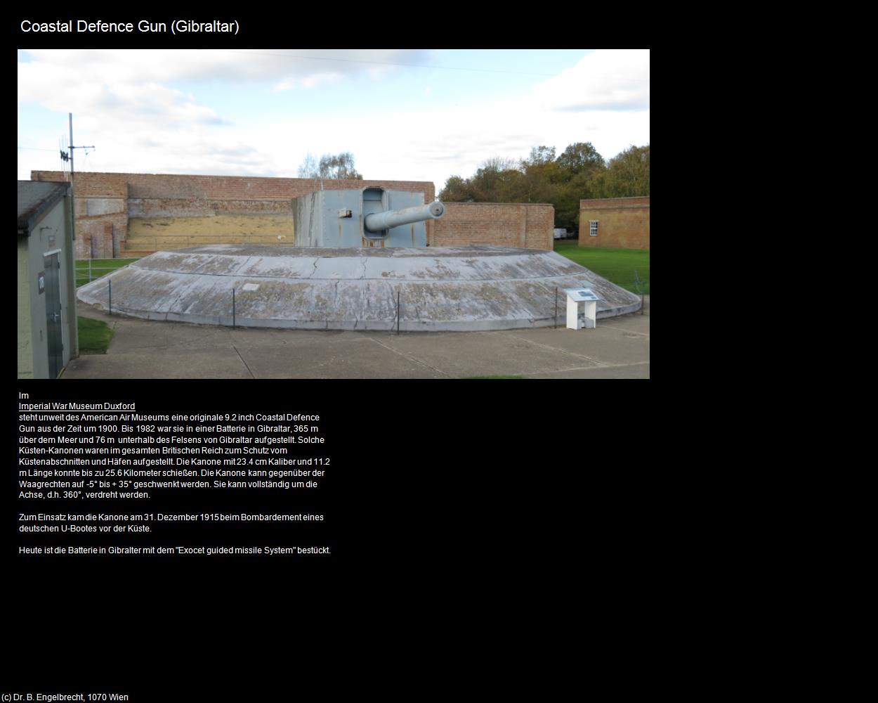 Coastal Defence Gun (Gibraltar) in Kulturatlas-SPANIEN-ANDALUSIEN(c)B.Engelbrecht