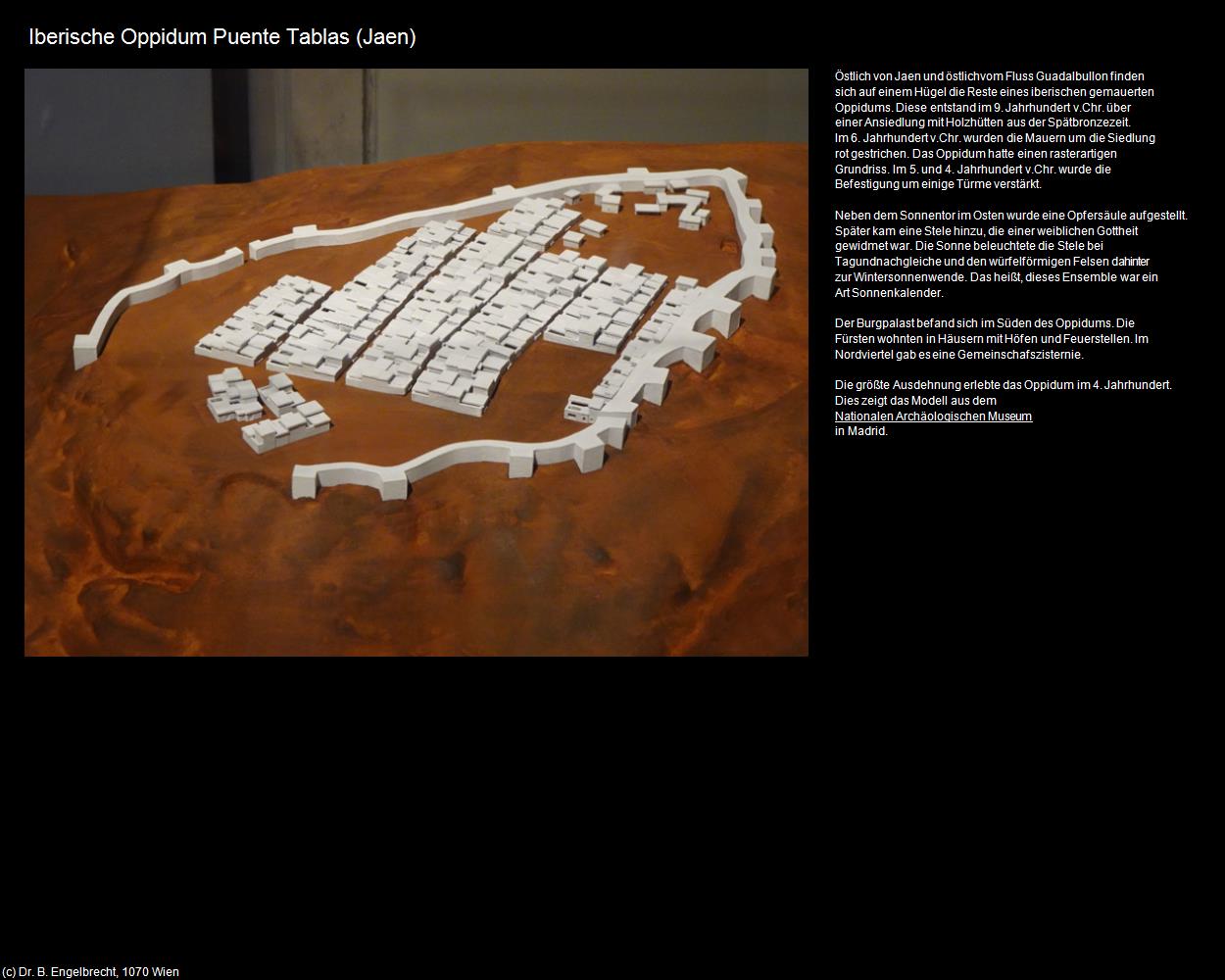 Iberische Oppidum Puente Tablas (Jaén) in Kulturatlas-SPANIEN-ANDALUSIEN(c)B.Engelbrecht